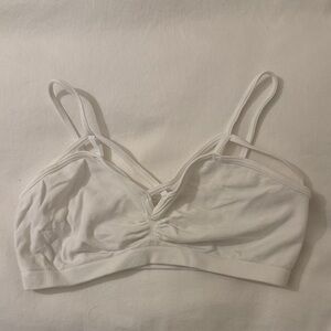 Elegant White Women's Bralette